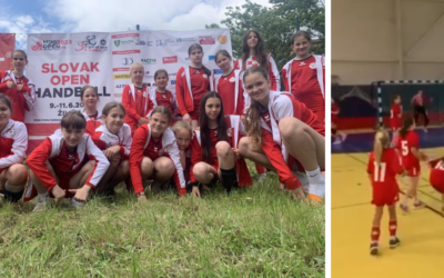 Mladšie žiačky v hádzanej získali ďalší úspech. Na Slovak Open Handball 2023 po odohratých zápasoch skončili piate na Slovensku