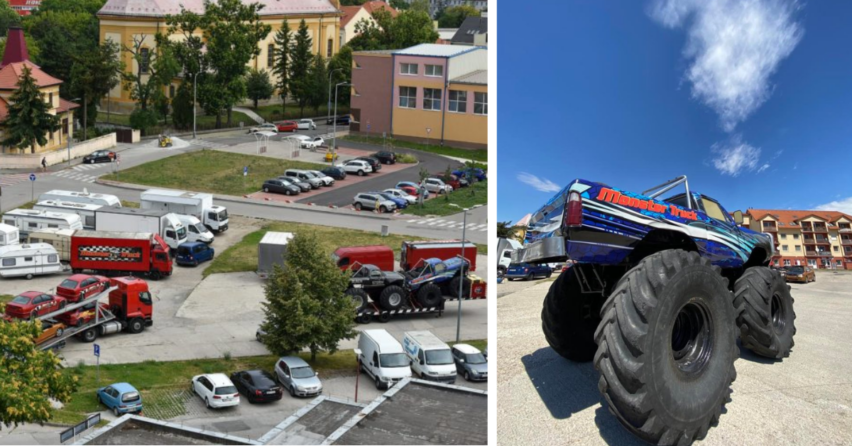 Príďte si vychutnať poriadnu automobilovú kaskadérsku show. Monster trucky sa v Seredi ukážu v plnej sile