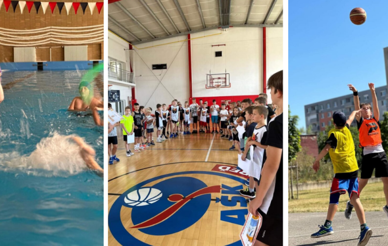 BK Lokomotíva Sereď usporiadala pre najmladších basketbalistov LOKOSEREĎ KEMP 2023