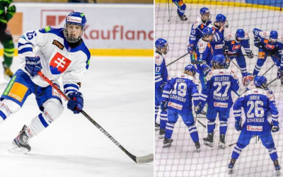 Milan Tadeáš Jobek zo Šúroviec, 18-ročný hokejový reprezentant Slovenska, mieri do zámoria