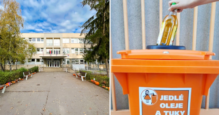 Žiaci na ZŠ Juraja Fándlyho v Seredi môžu za odovzdaný olej získať bezdrôtové slúchadlá aj školského žolíka
