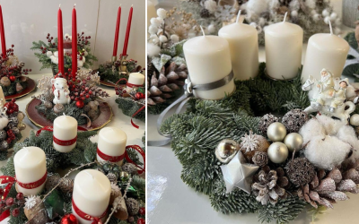Predajná výstava ručne robených vianočných dekorácií opäť láka do Šoporne. Návštevníci si pochutia aj na punči a kapustnici