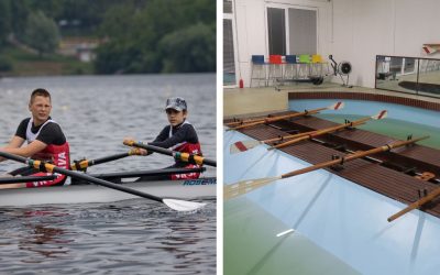 Veslársky klub v Šintave ukončil tohtoročnú sezónu s novým bazénom, novou loďou a Mikulášskou párty