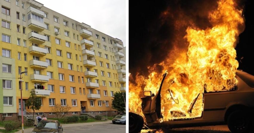 V Seredi na Námestí slobody dnes v skorých ranných hodinách zasahovali hasiči