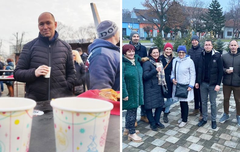 Chcete sa stretnúť s primátorom alebo poslancami mesta Sereď? Štefanský punč na námestí je na to perfektná možnosť