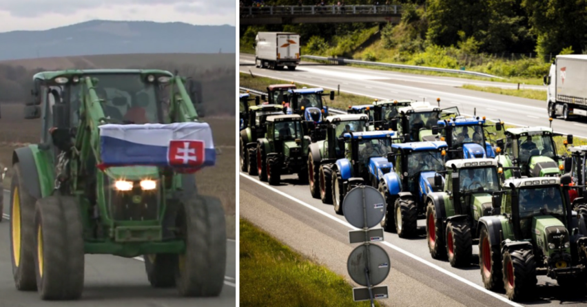 Slovensko zažíva protest farmárov a poľnohospodárov. V Galante na Hlavnej ulici očakávajú vo štvrtok 200 traktorov