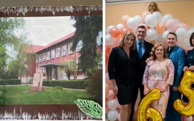 Základná škola v Šintave oslávila krásne 65. výročie. Osláv sa zúčastnili aj trnavský župan Jozef Viskupič a primátor Serede Ondrej Kurbel