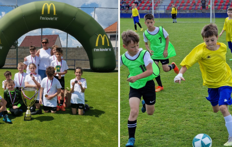 Žiaci a žiačky CZŠ sv. Cyrila a Metoda v Seredi obsadili v osemfinále futbalového turnaja McDonald’s Cup skvelé 3. miesto