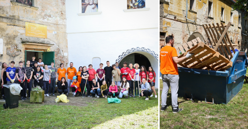 Týždeň dobrovoľníctva odštartoval KC PRIESTOR s takmer 40 skvelými ľuďmi v Seredskom kaštieli