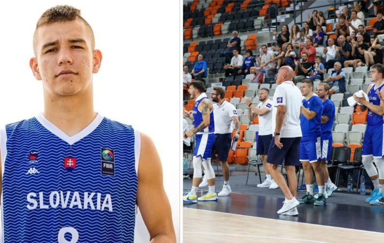 Odchovanec BK Lokomotíva Sereď Juraj Láštic je súčasťou seniorskej reprezentácie Slovenska