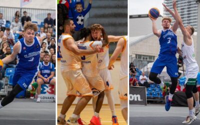 Odchovanec BK Lokomotíva Sereď Matúš Skubeň je súčasťou reprezentácie v trojkovom basketbale do 23 rokov