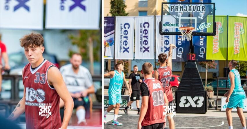 Hráč BK Lokomotíva Sereď Patrik Mesároš sa zúčastnil prestížneho turnaja v Bosne a Hercegovine v trojkovom basketbale