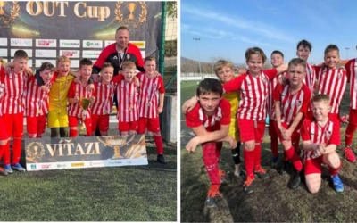 ŠKF Sereď U11 triumfovala v Bratislave a domov si odniesla víťazný pohár z OUT CUP-u