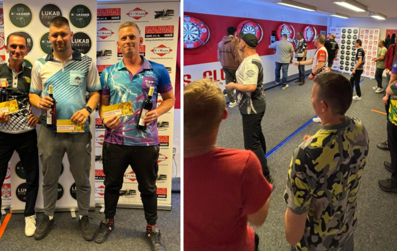 Zábava, rekordy a pekné gestá. Darts Club Sereď má za sebou ďalší vydarený večer