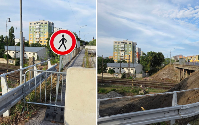 Práce v okolí mosta v Seredi pokračujú. Čakajú nás výluky aj prípravné práce na trati