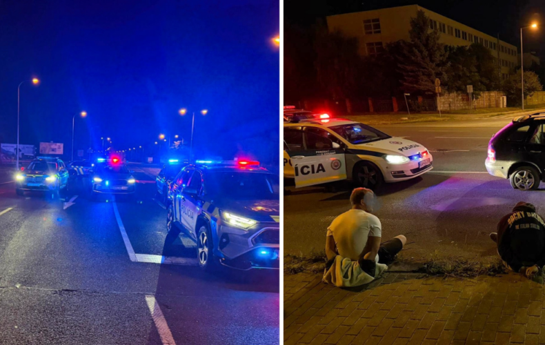 Naháňačka z Hlohovca cez Sereď až do Nitry. Policajti spacifikovali mladého vodiča bez vodičáku