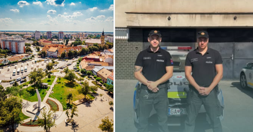 Policajti zo Serede a Šoporne zachránili život mužovi z Galanty. Ich pomoc prišla v poslednej chvíli