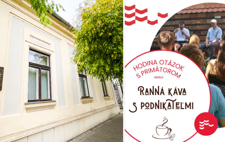 Ranná káva s primátorom ponúkne priestor na otvorenú diskusiu
