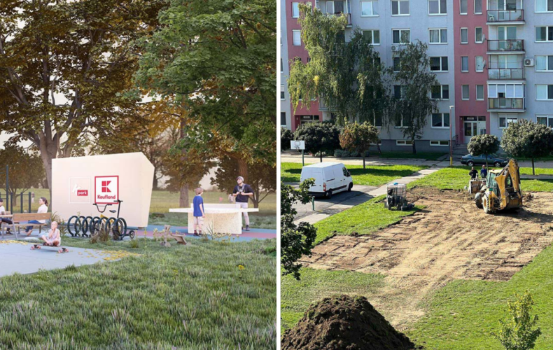 Sereď začala s výstavbou nového športovo-oddychového areálu K Park
