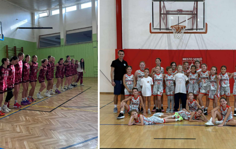 Seredské basketbalistky odštartovali sezónu. Žiačky bojovali v Petržalke, mladšie minižiačky doma s Galantou