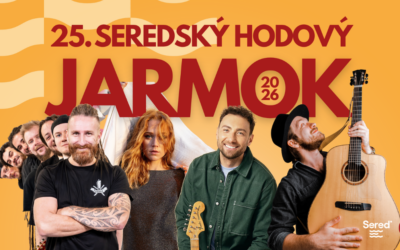 Sereď čaká jubilejný hodový jarmok. Mesto ožije hudbou, remeslami aj historickým programom