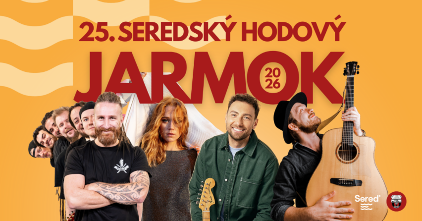 Sereď čaká jubilejný hodový jarmok. Mesto ožije hudbou, remeslami aj historickým programom