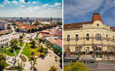 Na mestskom úrade v Seredi sa začala obnova budov. Mesto mení okná a zatepľuje podkrovia