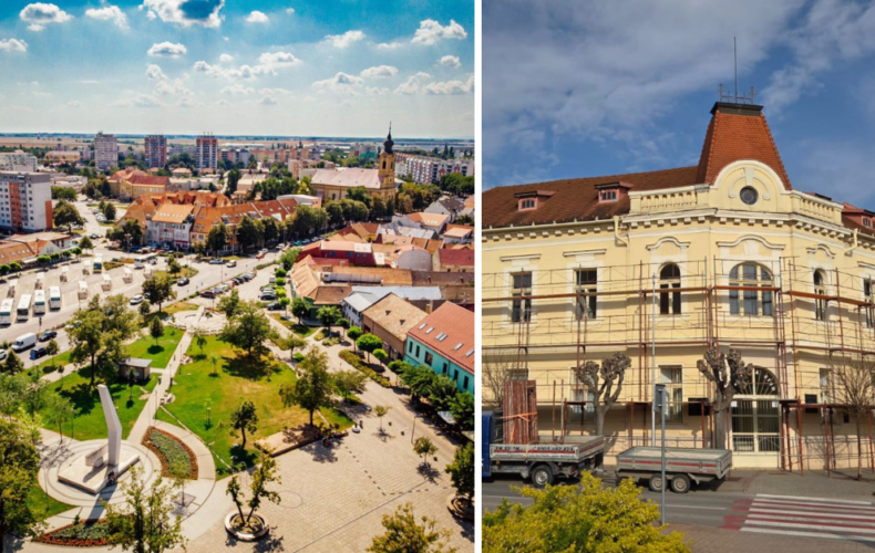 Na mestskom úrade v Seredi sa začala obnova budov. Mesto mení okná a zatepľuje podkrovia
