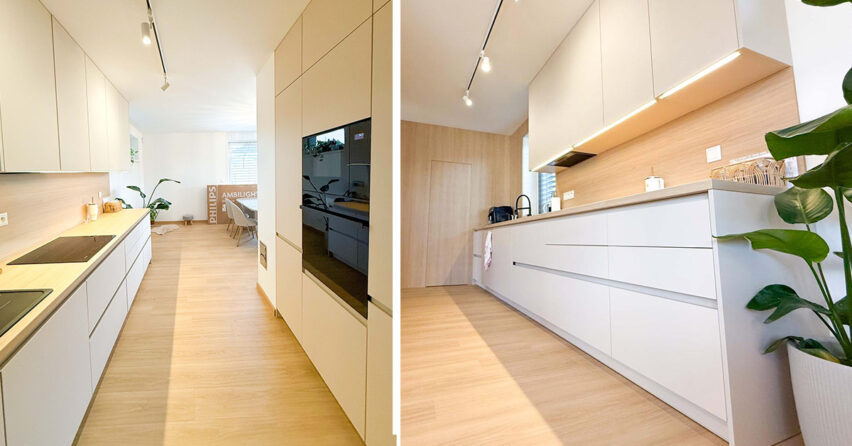 Seredské štúdio Indeko nám z rodinného domu spravilo domov. Kuchyňa, vstavané skrine či drevené zásteny nám vytvorili krásnu atmosféru