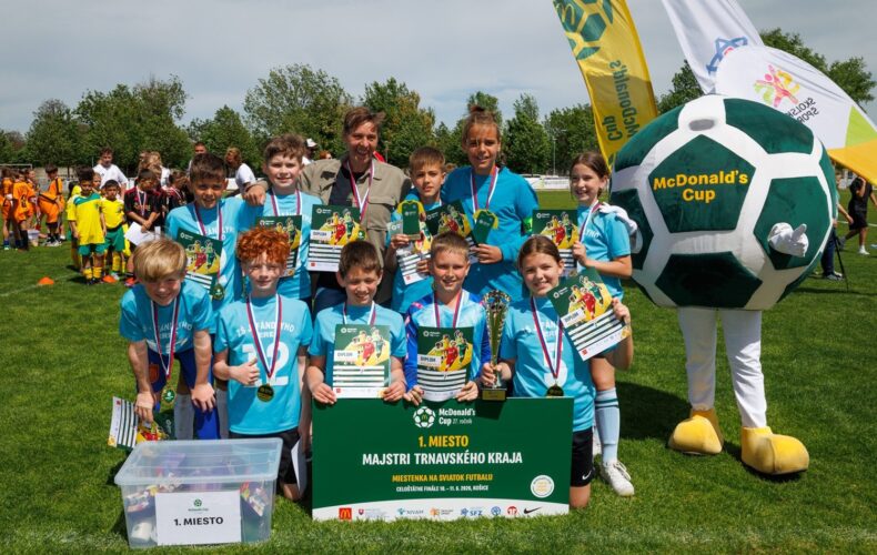 Malí futbalisti a futbalisky zo Serede získali titul Majstra kraja a mieria na Majstrovstvá Slovenska