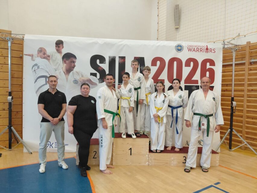 Seredskí Taekwondisti z klubu TKD Sereď boli úspešní na súťaži Sila Jednoty 2026. Domov si priniesli 12 medailí