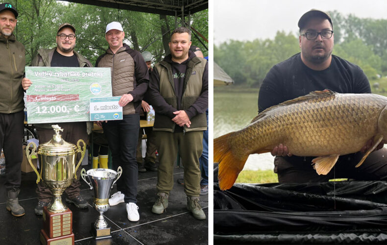 XXIX. ročník Veľkých rybárskych pretekov v Seredi sa zapísal do histórie. Padol absolútny rekord vďaka 21,9-kilovému kaprovi!