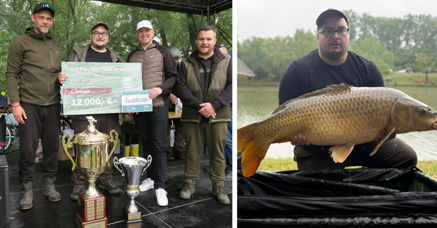 XXIX. ročník Veľkých rybárskych pretekov v Seredi sa zapísal do histórie. Padol absolútny rekord vďaka 21,9-kilovému kaprovi!
