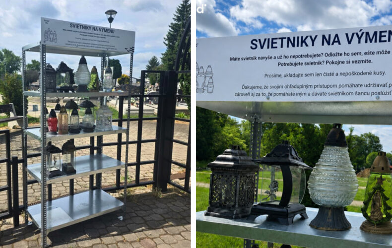 Mesto Sereď prichádza s veľmi užitočnou novinkou. Svietnik, ktorý už nepotrebujete, môže ešte poslúžiť iným