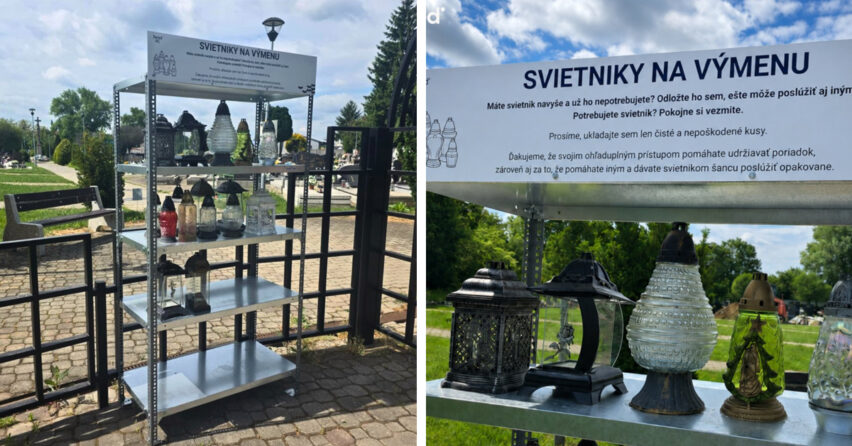 Mesto Sereď prichádza s veľmi užitočnou novinkou. Svietnik, ktorý už nepotrebujete, môže ešte poslúžiť iným