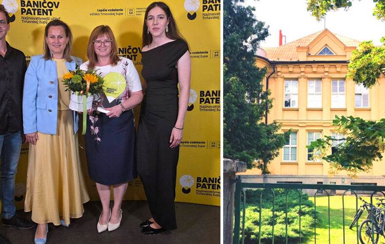 Obrovský úspech pre Sereď. V Piešťanoch ocenili inovatívnu učiteľku Marianu Strakovú a talentovaných študentov