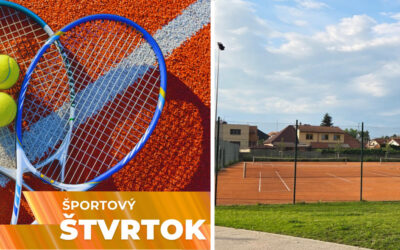 Júlový Športový štvrtok bude premiérovo v novom tenisovom areáli v Seredi. Zažite skvelú športovú akciu plnú zaujímavého programu