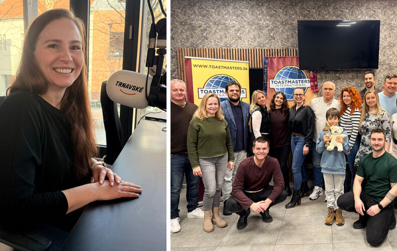 Seredčanka Daniela Vašková Kasáková povedie Toastmasters Trnava. Organizáciu, ktorá už 100 rokov pomáha ľuďom prekonať strach z vystupovania
