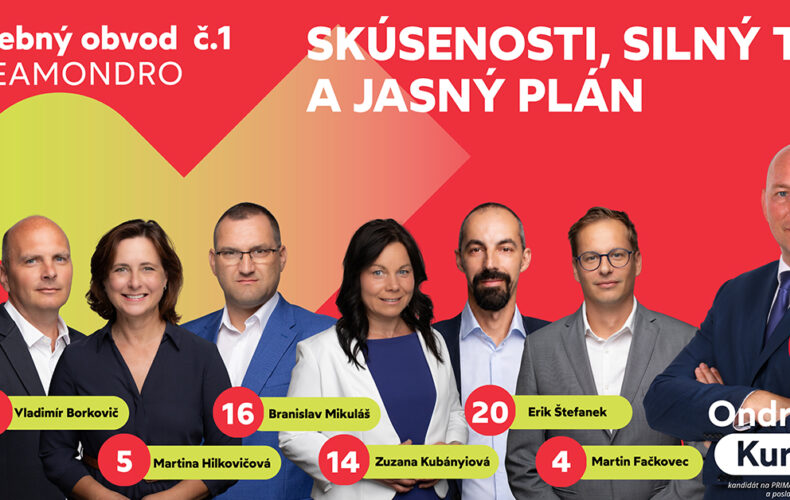 Primátora voliť nestačí. O Seredi rozhodujú aj poslanci. Spoznajte kandidátov na poslancov z Teamu Ondro pre volebný obvod č.1