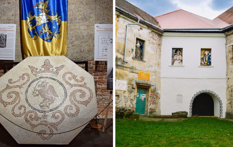 Vzácny historický fragment pôvodnej výzdoby kaštieľa je sprístupnený. Takto vyzerá mozaikový erb  grófa Karola Esterházyho