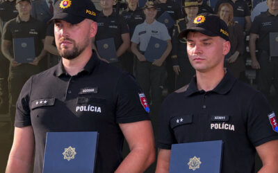 Policajti v Seredi zachránili život dobodanému taxikárovi. Za svoj zásah získali významné ocenenie