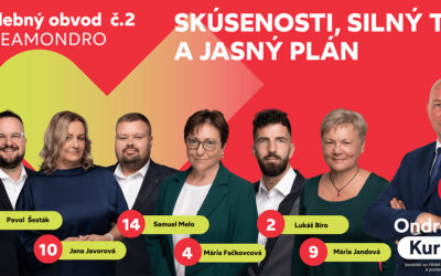 Jeden rozpočet. Šesť rôznych pohľadov na Sereď. Ondrej Kurbel predstavuje kandidátov TEAM ONDRO vo volebnom obvode č. 2